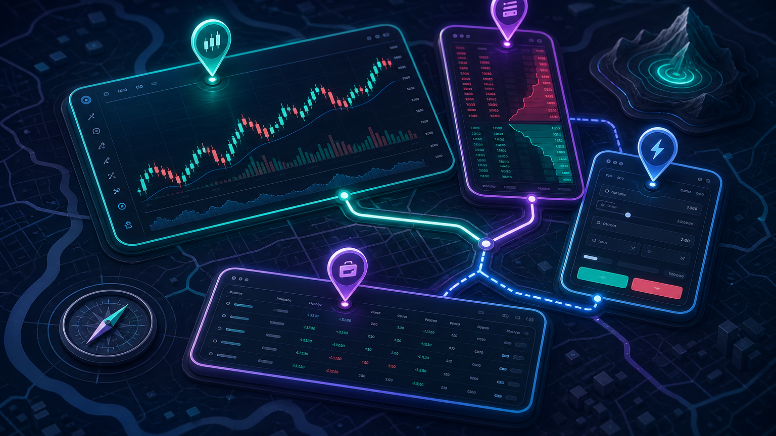 The Hyperliquid Trading Screen, Explained Like a Map